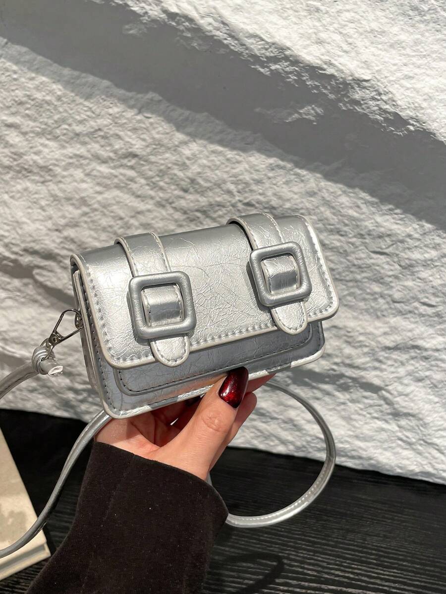 Women's Mini Lipstick Shape Candy Crossbody Bag Fashion Versatile Shoulder Purse Autumn Winter Small Handbag For Travel Or Casual Wear
