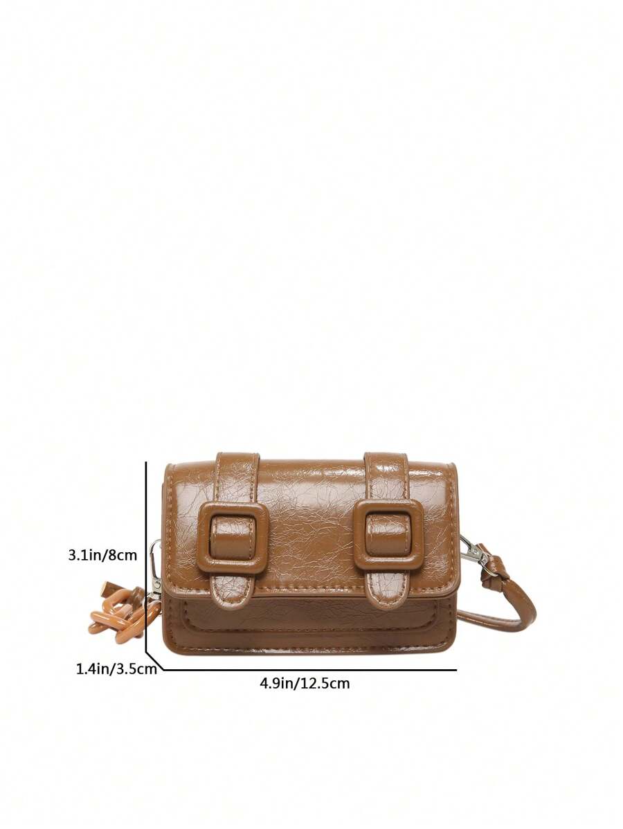 Women's Mini Lipstick Shape Candy Crossbody Bag Fashion Versatile Shoulder Purse Autumn Winter Small Handbag For Travel Or Casual Wear