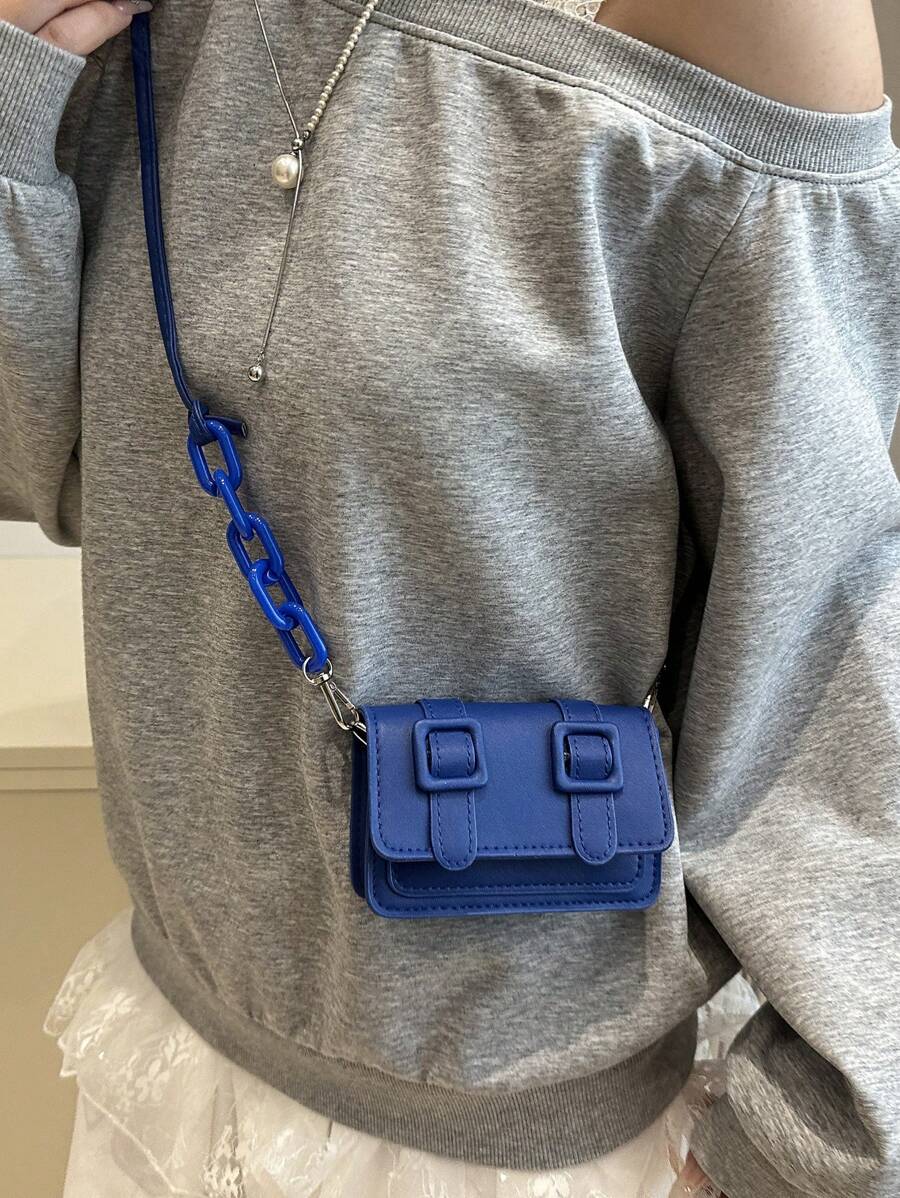 Women's Mini Lipstick Shape Candy Crossbody Bag Fashion Versatile Shoulder Purse Autumn Winter Small Handbag For Travel Or Casual Wear