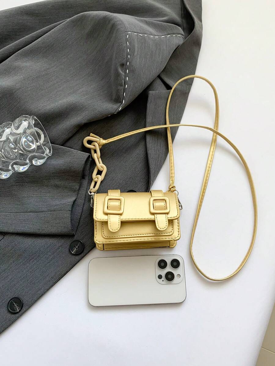 Women's Mini Lipstick Shape Candy Crossbody Bag Fashion Versatile Shoulder Purse Autumn Winter Small Handbag For Travel Or Casual Wear