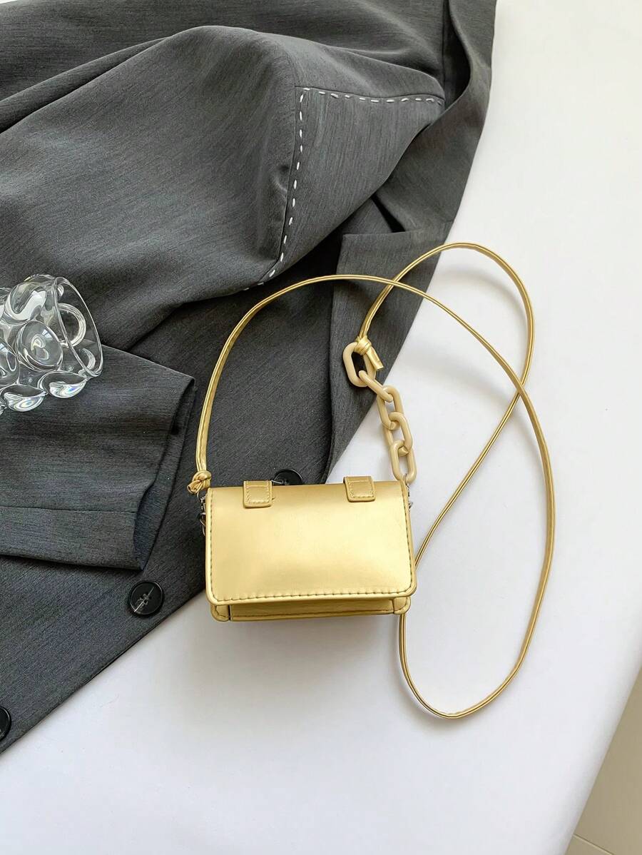 Women's Mini Lipstick Shape Candy Crossbody Bag Fashion Versatile Shoulder Purse Autumn Winter Small Handbag For Travel Or Casual Wear