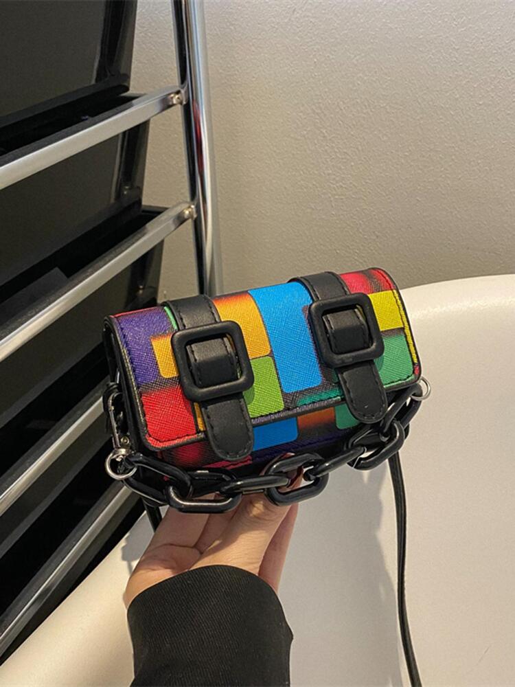 Women's Mini Lipstick Shape Candy Crossbody Bag Fashion Versatile Shoulder Purse Autumn Winter Small Handbag For Travel Or Casual Wear