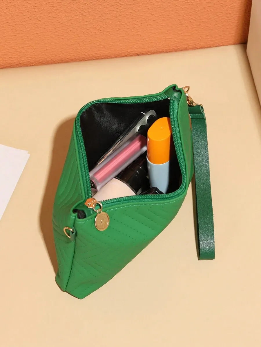 Women's Mini Brick Style Solid Color Shoulder Bag Minimalist Plain Clutch Crossbody Purse With Chain Strap Casual Travel Fashion Bag