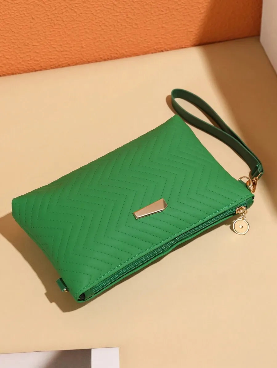 Women's Mini Brick Style Solid Color Shoulder Bag Minimalist Plain Clutch Crossbody Purse With Chain Strap Casual Travel Fashion Bag