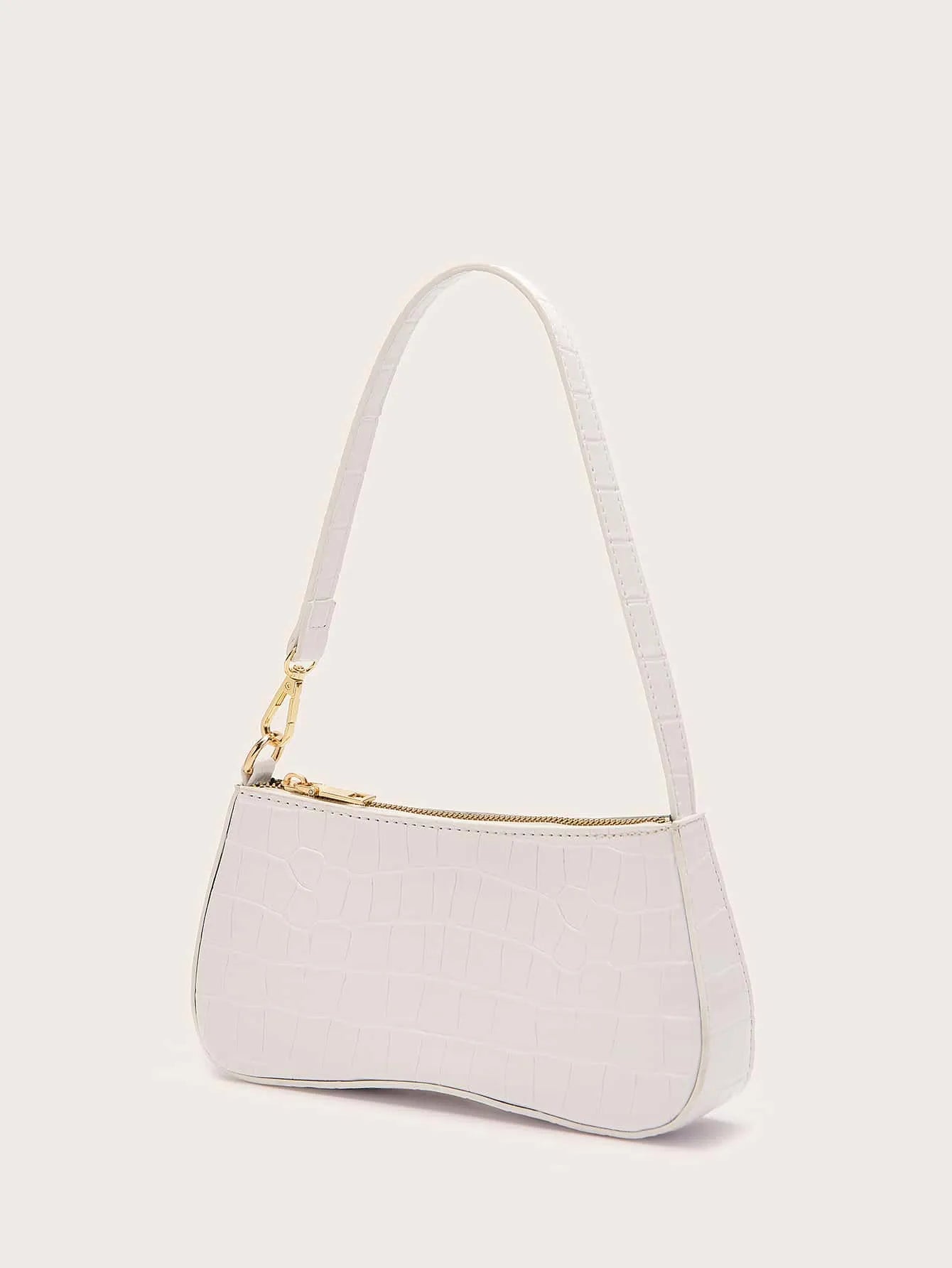 Women's Crocodile Embossed Evening Clutch Bag Fashion Party Purse Matching With Dress Wedding Bridal Prom Birthday Valentine Formal Outfit