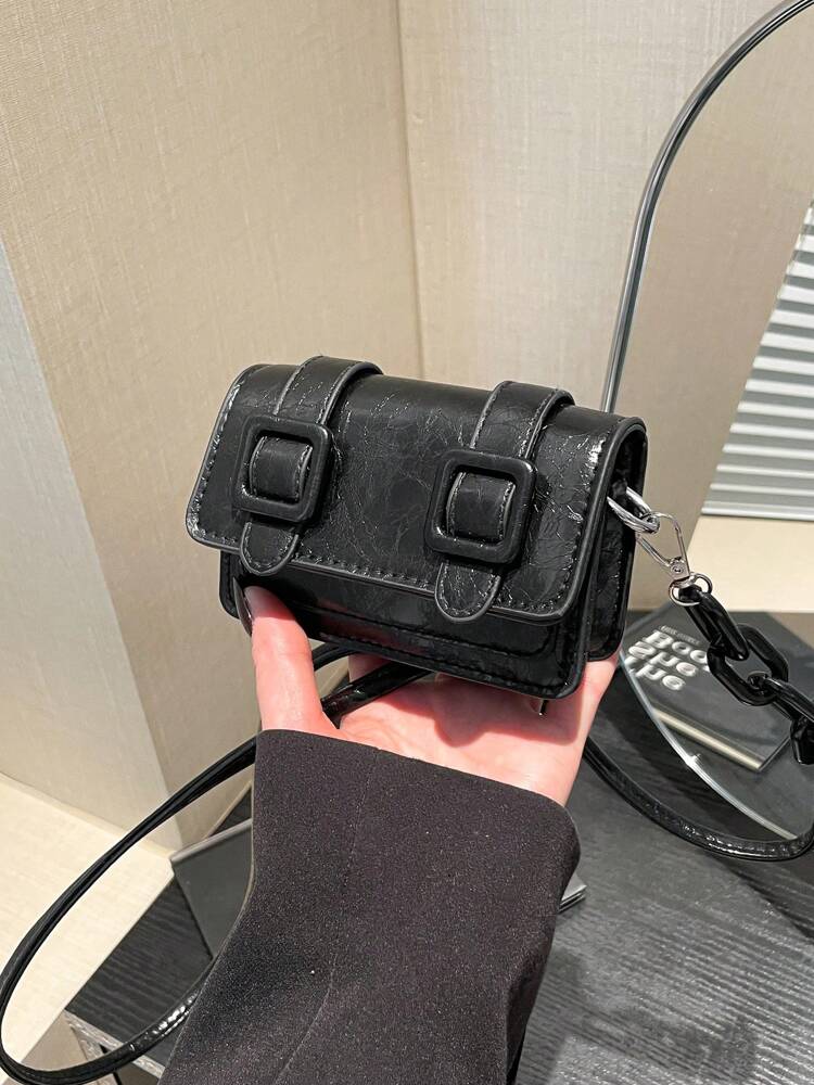 Women's Mini Lipstick Shape Candy Crossbody Bag Fashion Versatile Shoulder Purse Autumn Winter Small Handbag For Travel Or Casual Wear