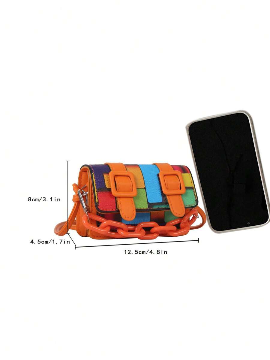 Women's Mini Lipstick Shape Candy Crossbody Bag Fashion Versatile Shoulder Purse Autumn Winter Small Handbag For Travel Or Casual Wear