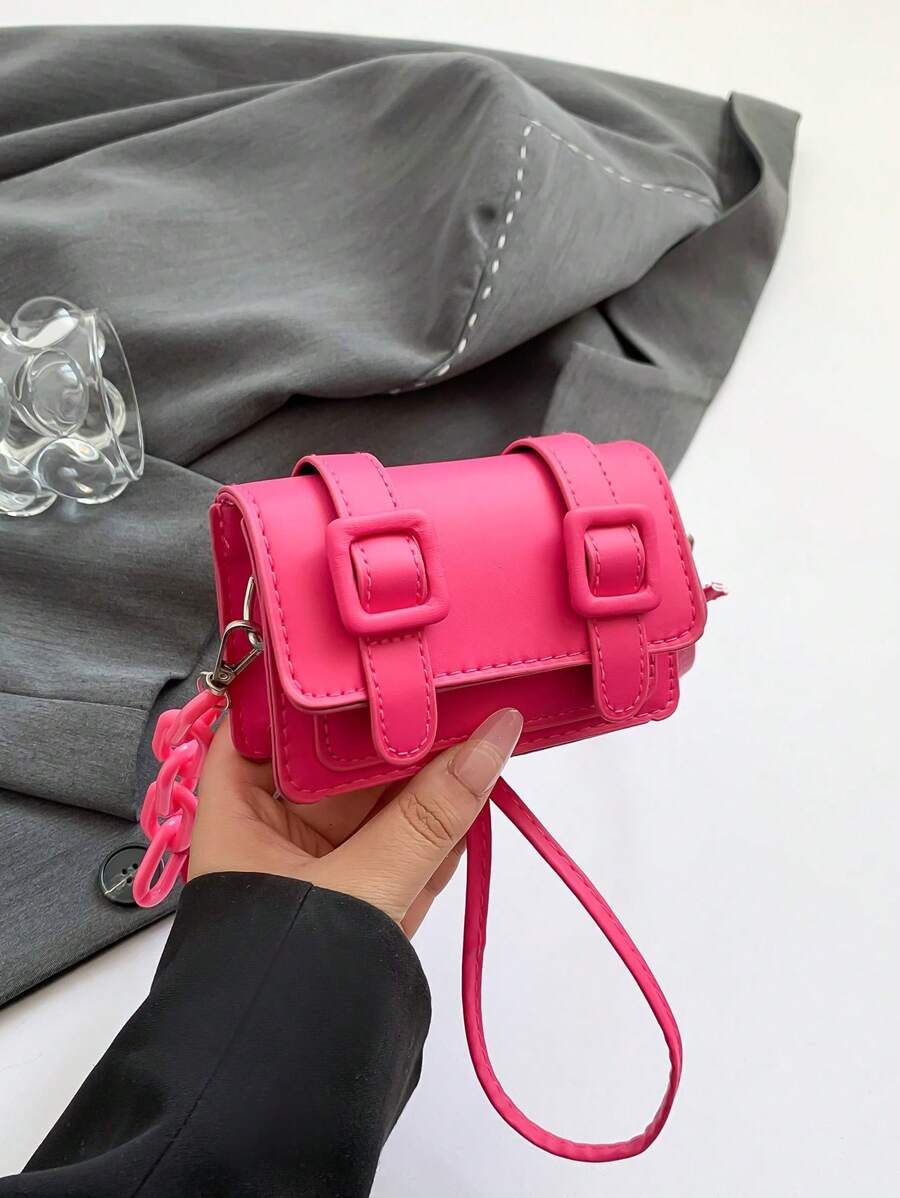 Women's Mini Lipstick Shape Candy Crossbody Bag Fashion Versatile Shoulder Purse Autumn Winter Small Handbag For Travel Or Casual Wear
