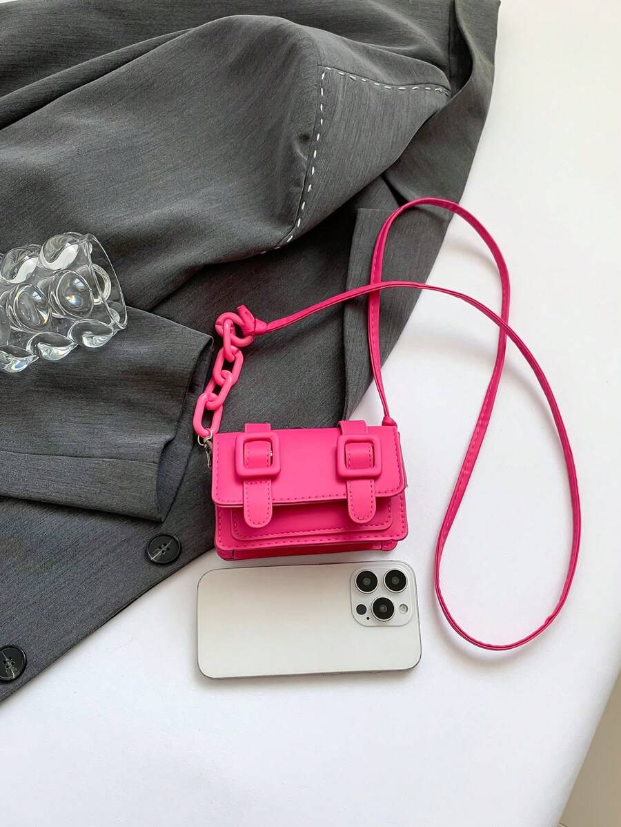 Women's Mini Lipstick Shape Candy Crossbody Bag Fashion Versatile Shoulder Purse Autumn Winter Small Handbag For Travel Or Casual Wear