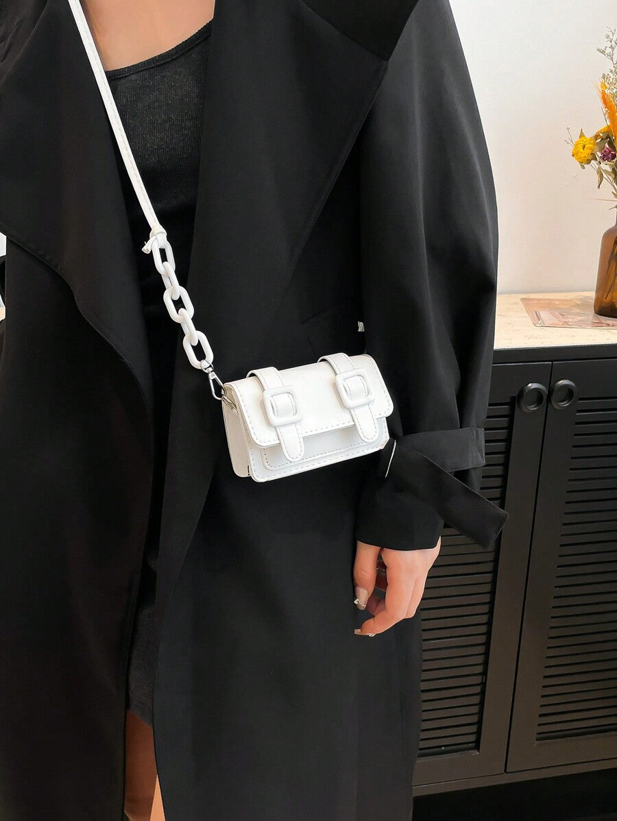 Women's Mini Lipstick Shape Candy Crossbody Bag Fashion Versatile Shoulder Purse Autumn Winter Small Handbag For Travel Or Casual Wear