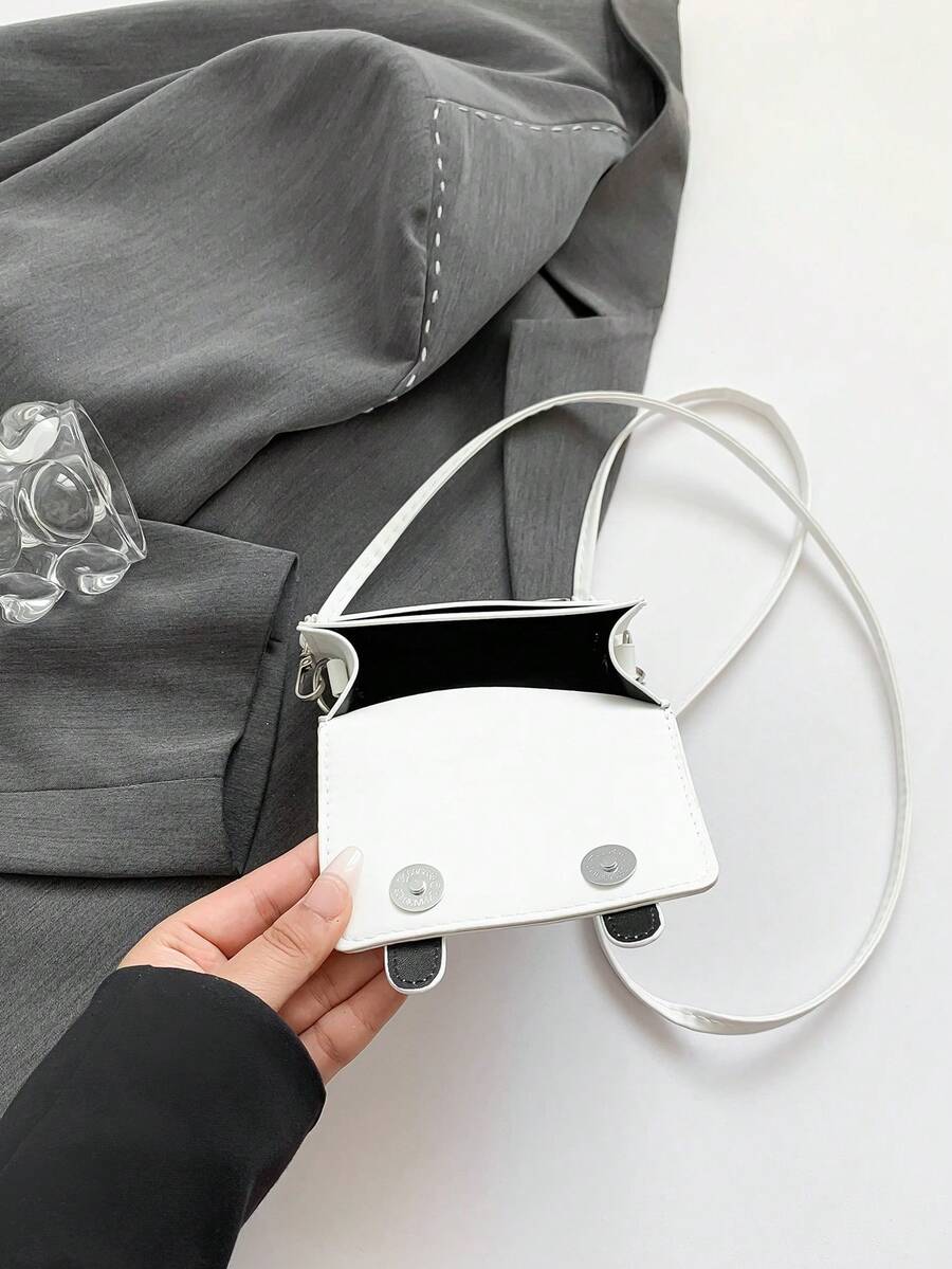 Women's Mini Lipstick Shape Candy Crossbody Bag Fashion Versatile Shoulder Purse Autumn Winter Small Handbag For Travel Or Casual Wear