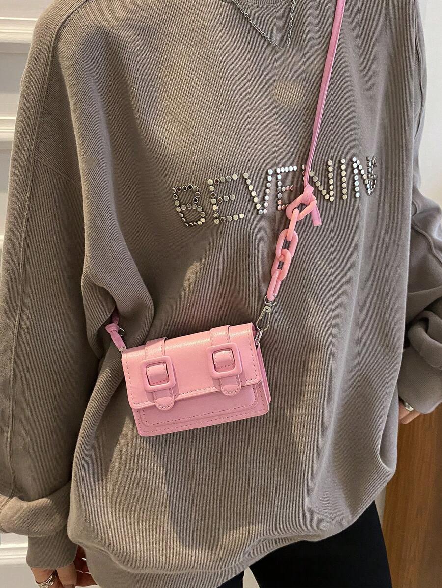 Women's Mini Lipstick Shape Candy Crossbody Bag Fashion Versatile Shoulder Purse Autumn Winter Small Handbag For Travel Or Casual Wear