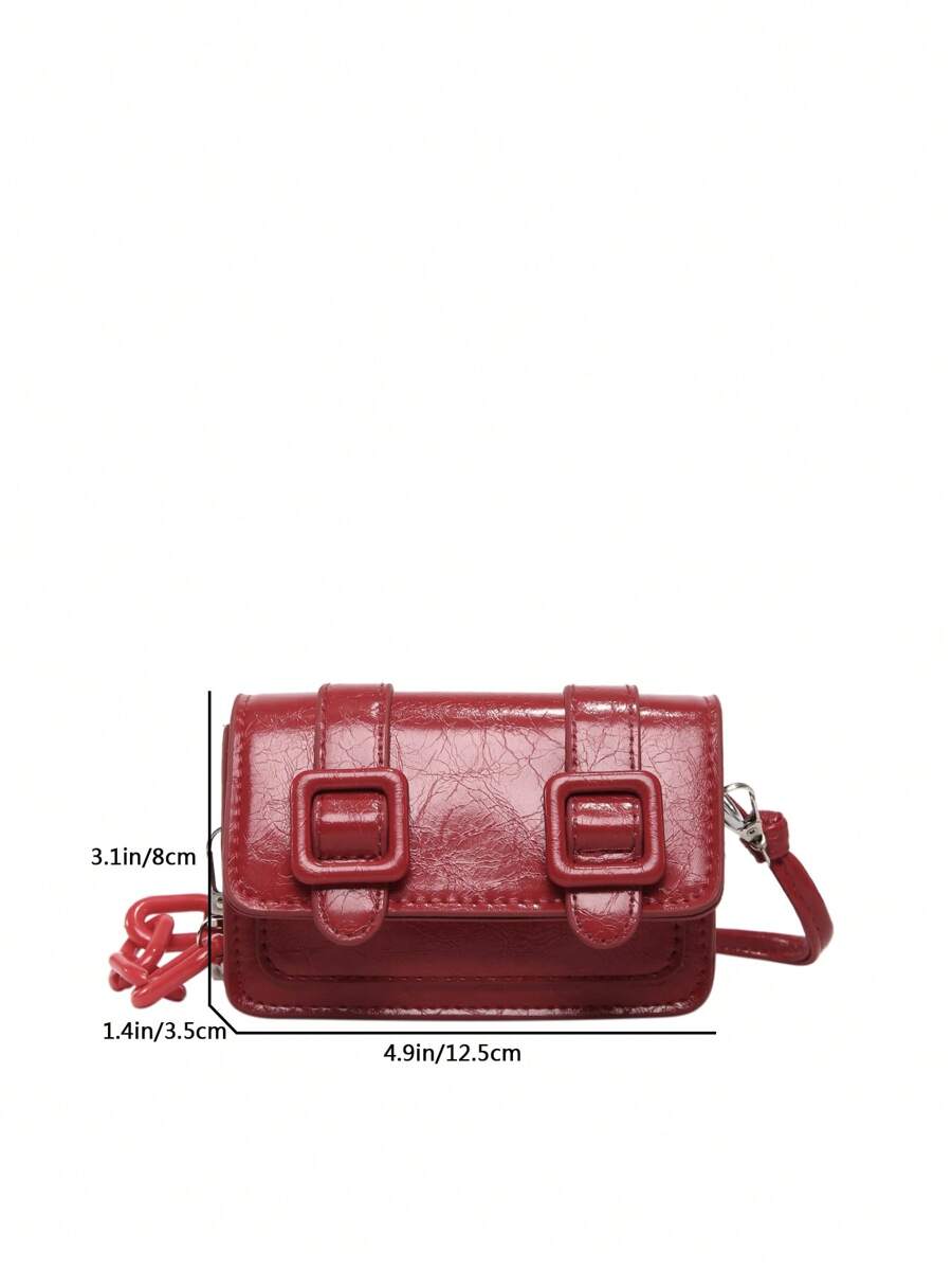 Women's Mini Lipstick Shape Candy Crossbody Bag Fashion Versatile Shoulder Purse Autumn Winter Small Handbag For Travel Or Casual Wear