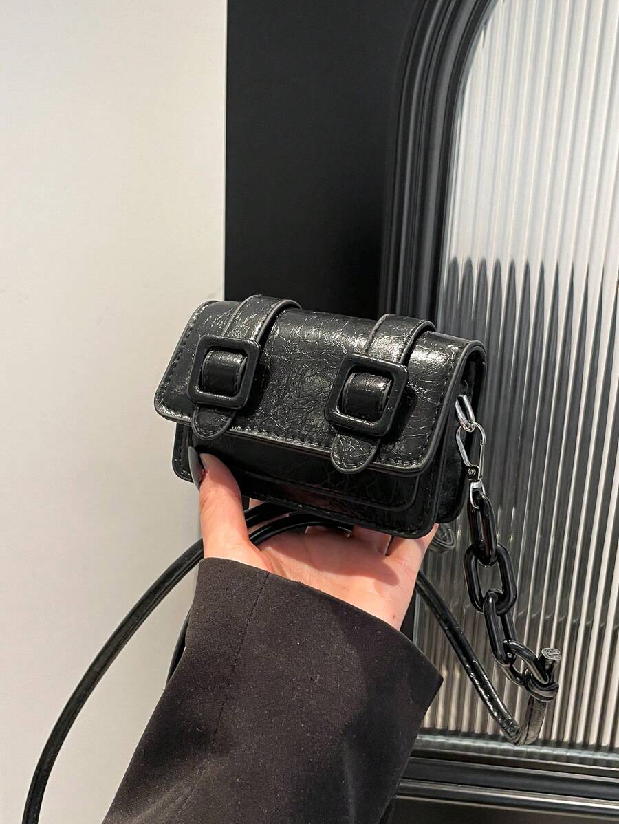 Women's Mini Lipstick Shape Candy Crossbody Bag Fashion Versatile Shoulder Purse Autumn Winter Small Handbag For Travel Or Casual Wear