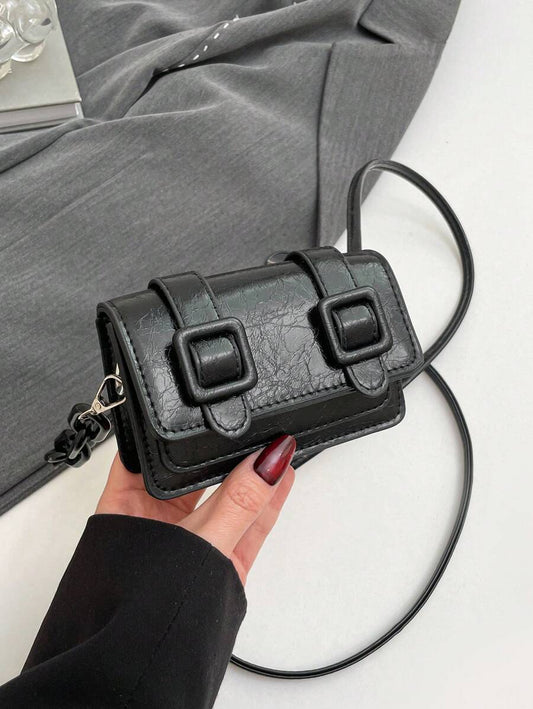 Women's Mini Lipstick Shape Candy Crossbody Bag Fashion Versatile Shoulder Purse Autumn Winter Small Handbag For Travel Or Casual Wear
