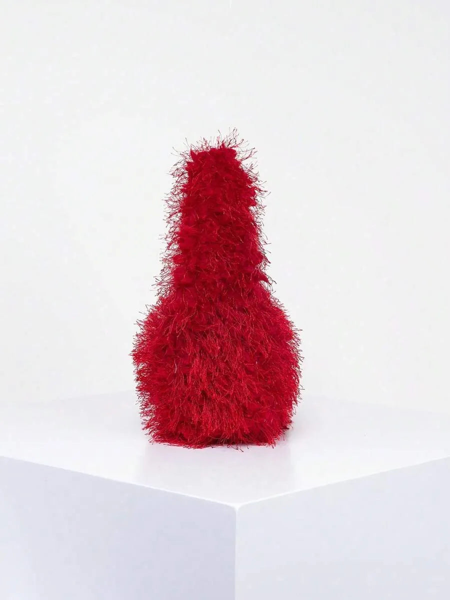 Women's Elegant 3D Rose Flower Tote Bag Evening Party Handbag Wedding Purse Bride Bridesmaid Banquet Birthday Gift Bag Romantic Dress Match