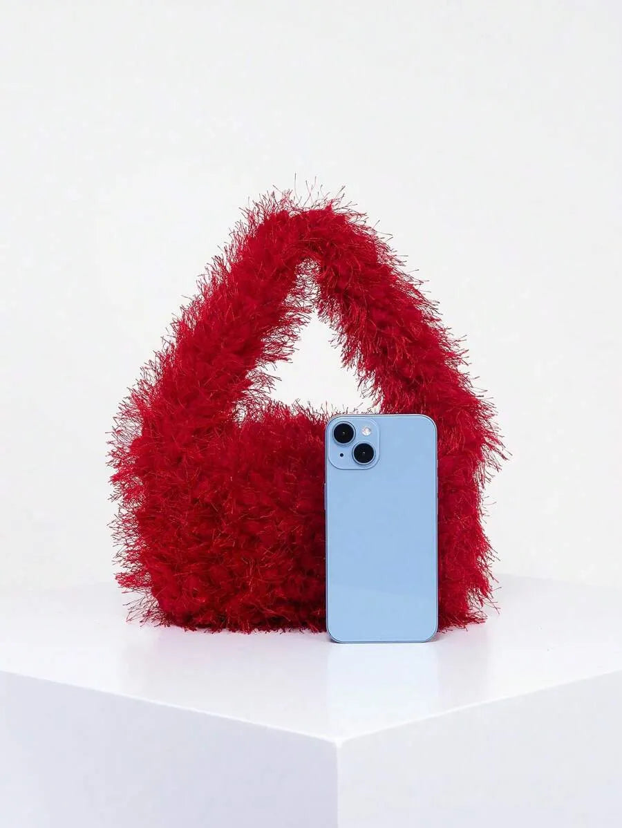 Women's Elegant 3D Rose Flower Tote Bag Evening Party Handbag Wedding Purse Bride Bridesmaid Banquet Birthday Gift Bag Romantic Dress Match