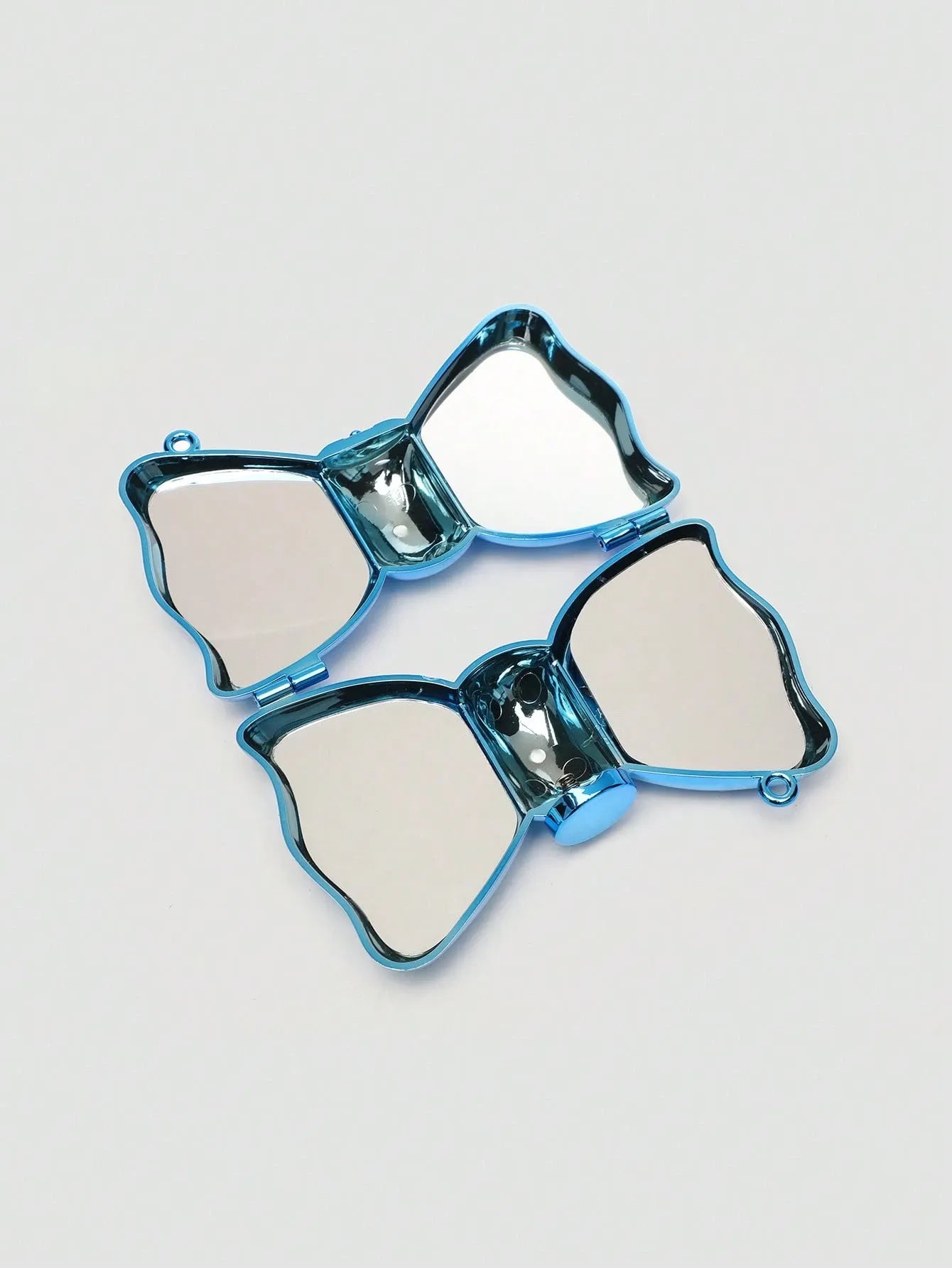 Women's Mini Metallic Acrylic Bowknot Clutch Bag With Chain Multifunction Cosmetic Jewelry Storage Purse Party Wedding Crossbody Coin Bag