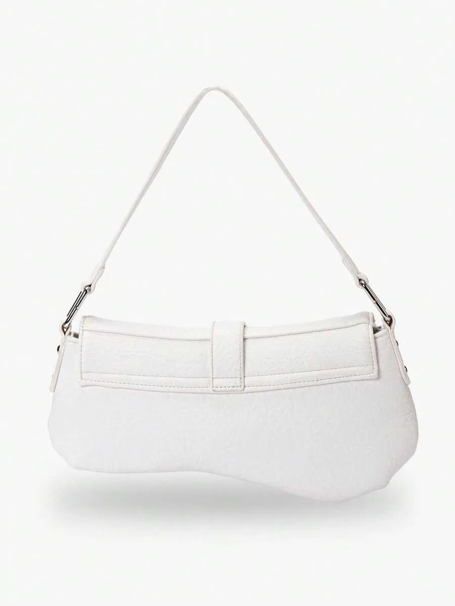 Women's Silver Textured Woven Clutch Bag Vintage Beaded Flap Evening Purse Bride Party Wedding Prom Birthday Dinner Formal Dress Handbag